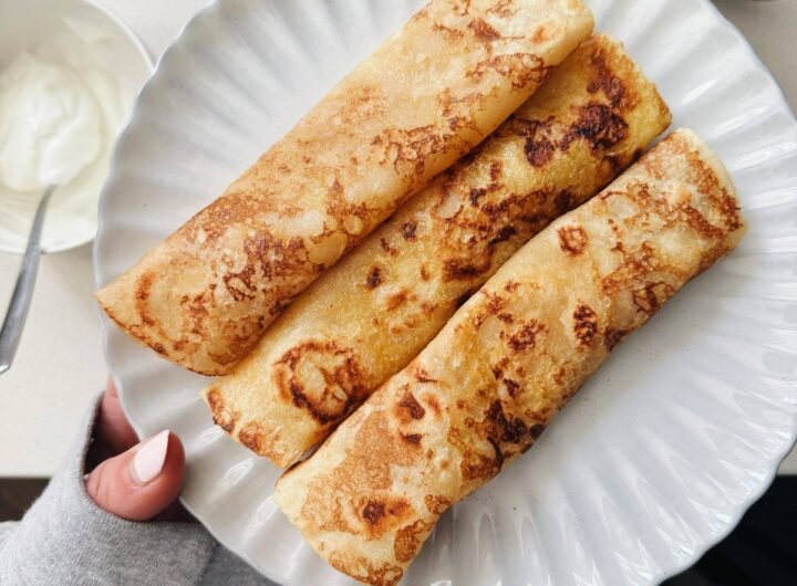 French Toast Crepes Recipe - Pinch of Yum