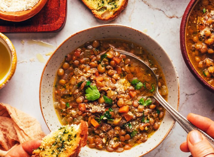 Italian Lentil Soup (Zuppa di Lenticchie)