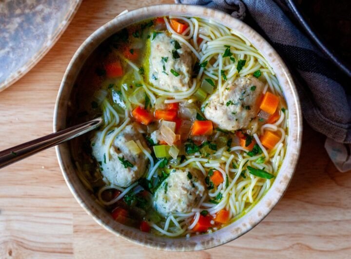 chicken meatball and noodle soup – smitten kitchen