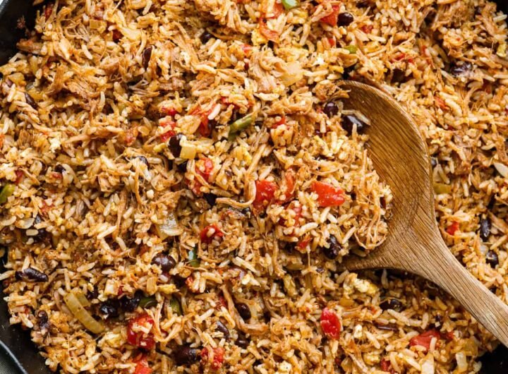 Cowboy Fried Rice With Pulled Pork