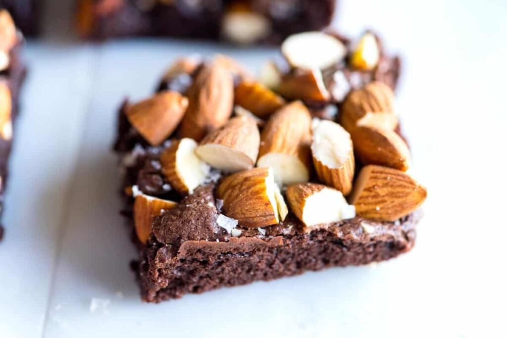 Salted Almond Brownies Recipe