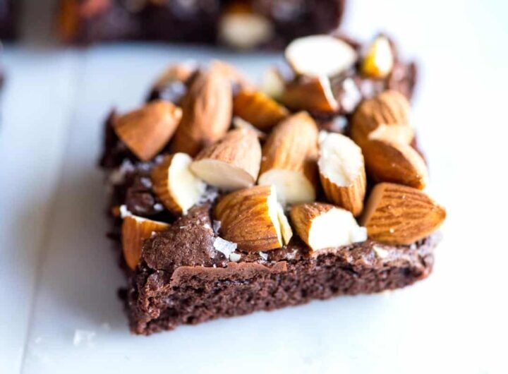 Salted Almond Brownies Recipe