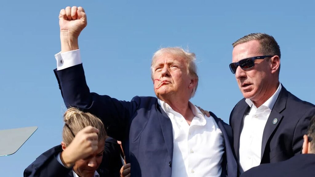 Sean Curran with Trump