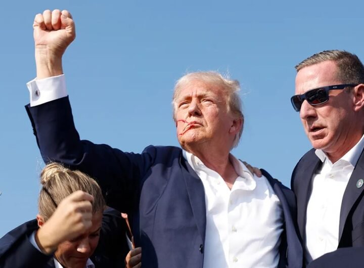 Sean Curran with Trump