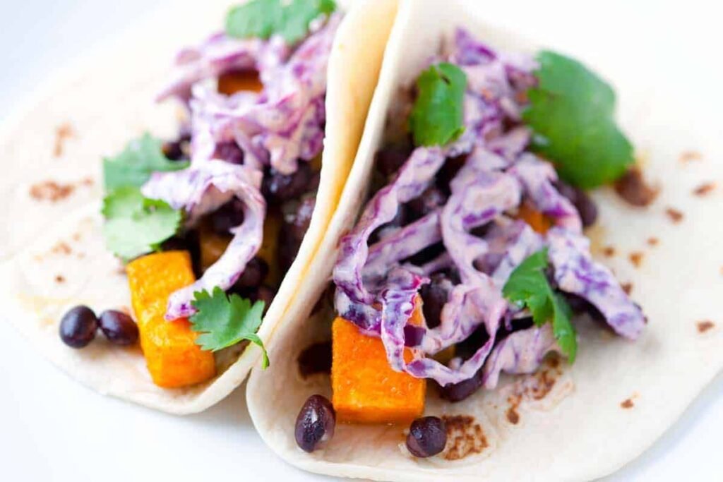 Easy Roasted Sweet Potato Tacos Recipe