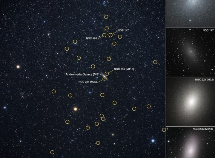 Hubble sees mini galaxies surrounding Andromeda are pretty wild