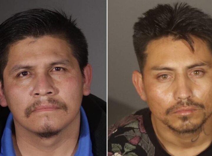 Rabanales and Sanchez's mug shots