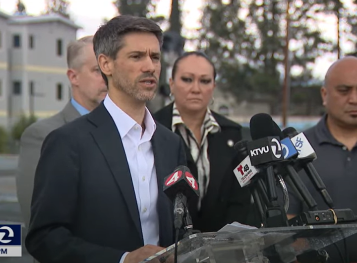 San Jose mayor Matt Mahan speaks