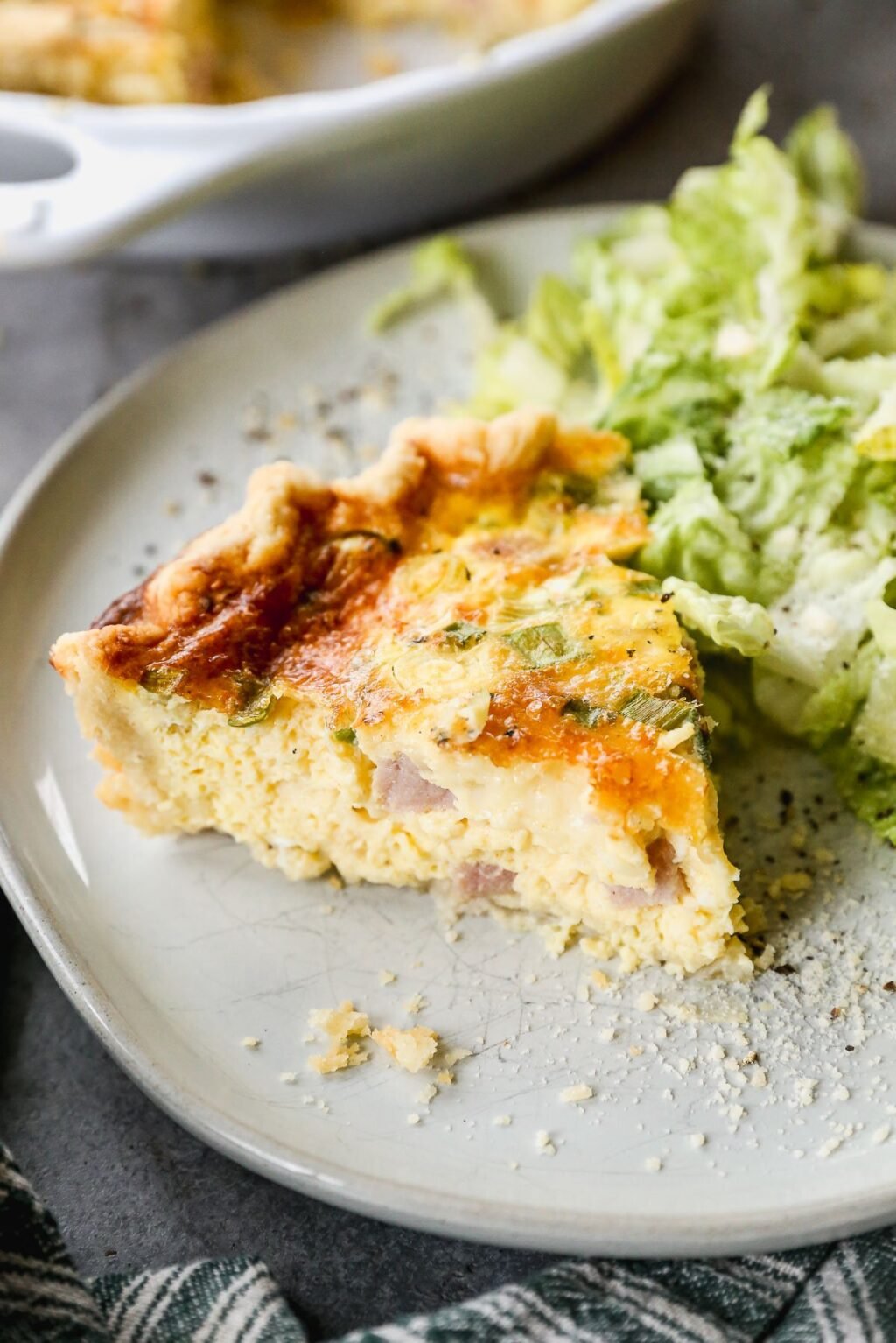 Ham and Cheese Quiche – WellPlated.com