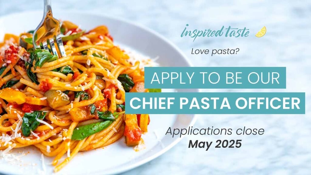 Chief Pasta Officer Dream Job Application – Now Open!