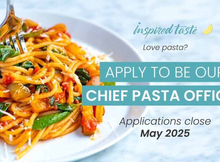 Chief Pasta Officer Dream Job Application – Now Open!