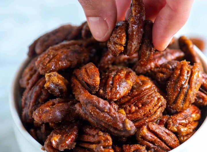 Easy Candied Pecans Recipe