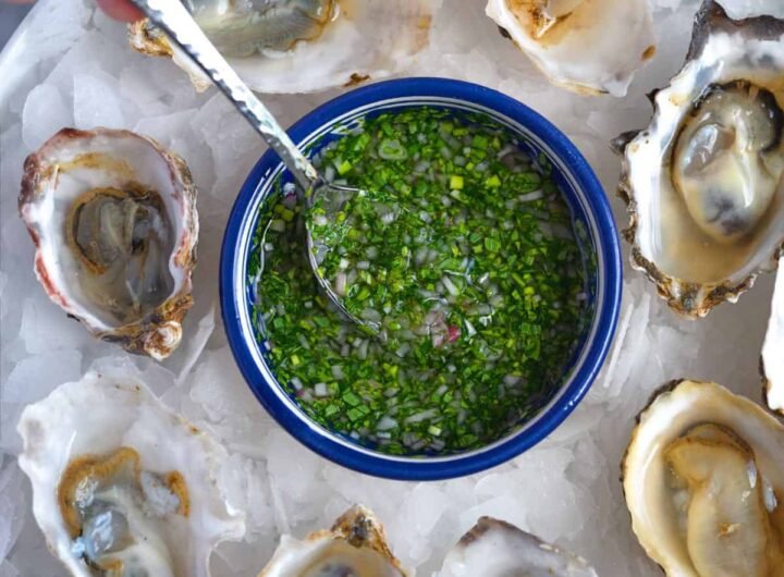 Herb Mignonette Sauce Recipe