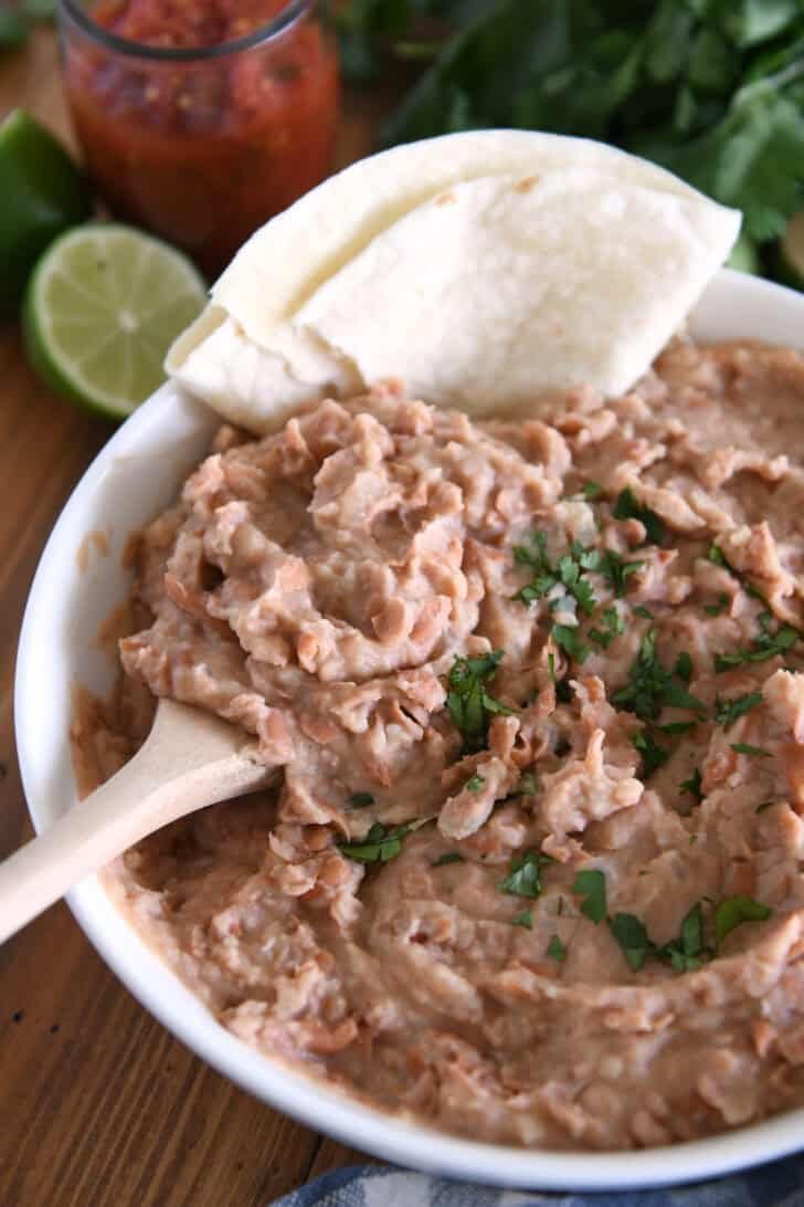 Easy Refried Beans - Mel's Kitchen Cafe
